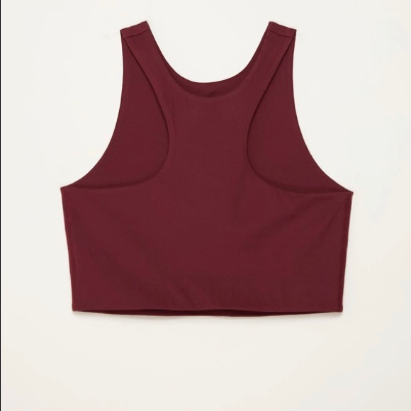 Girlfriend Collective Dylan Bra Mulberry - Picture 2 of 3